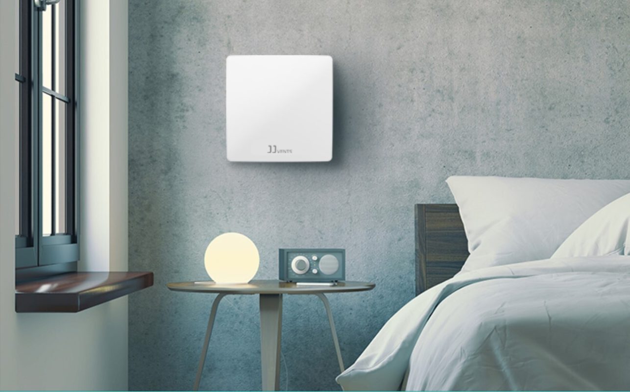 Rekuperator v spalnici